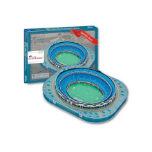 Venda quente Brinquedos Educativos 92PCS Azul Stadium 3D Puzzle (10142944)